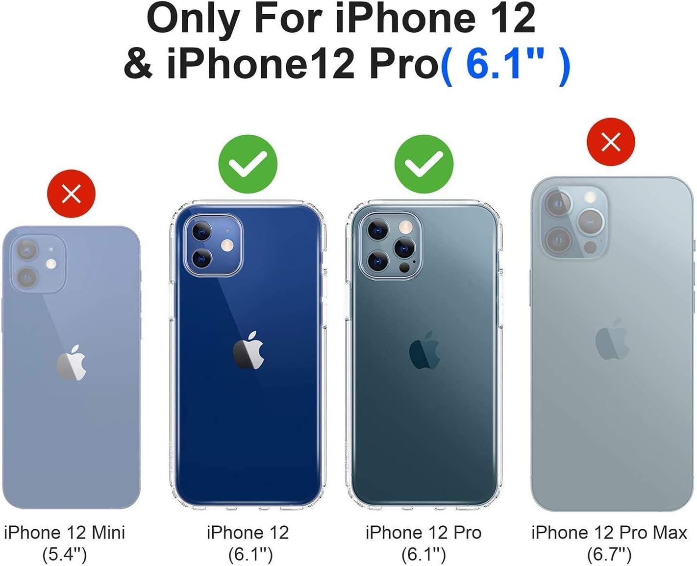 Detalle 2 de Diaclara Case for iPhone 12 6.1" — 360° protection