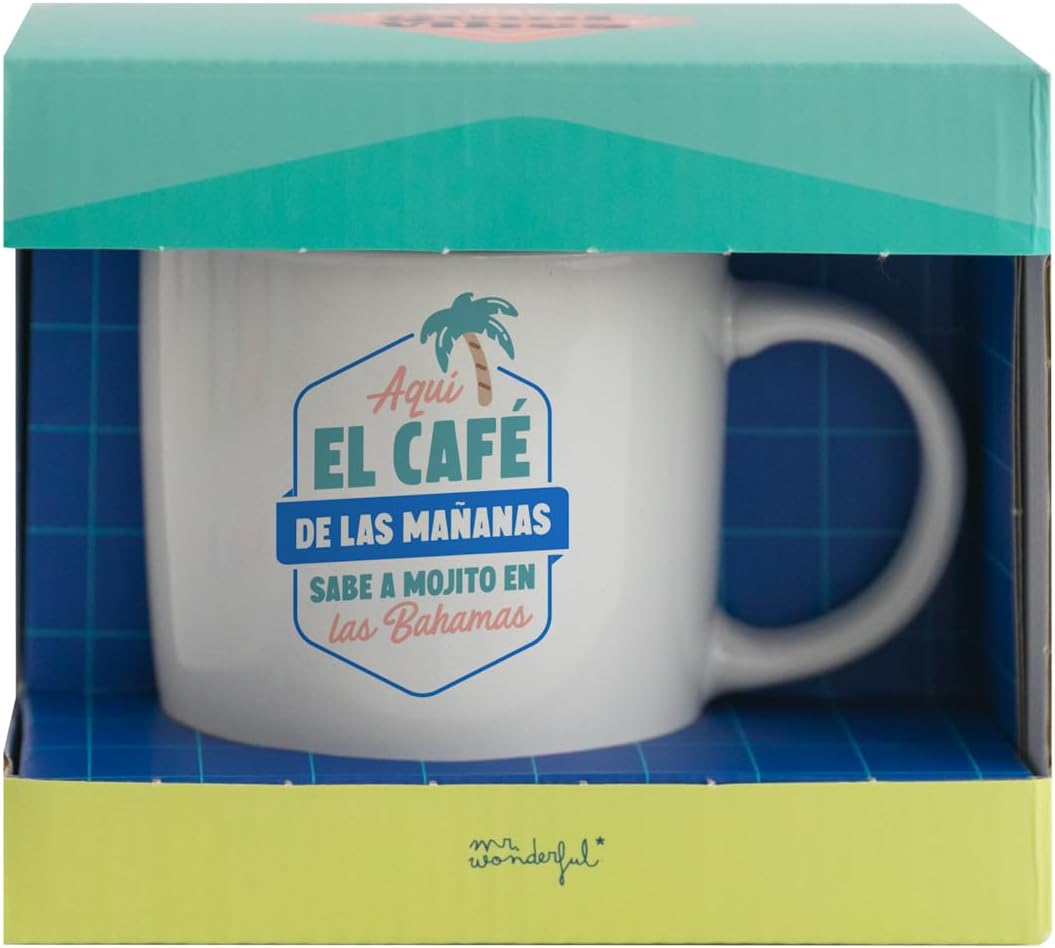 Thumbnail 4 de Mr. Wonderful Taza Café Bahama 🍹 12x15.5x18.5 cm