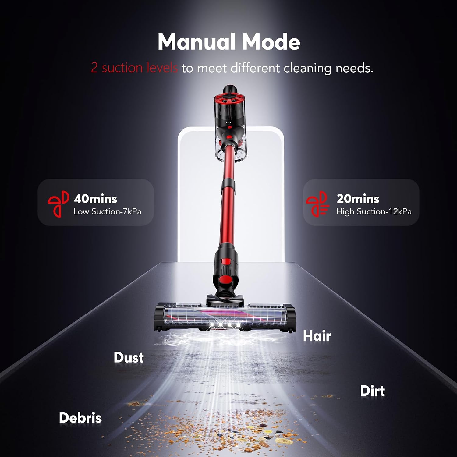 Thumbnail 3 de Cordless stick vacuum with 0.5 L dust cup