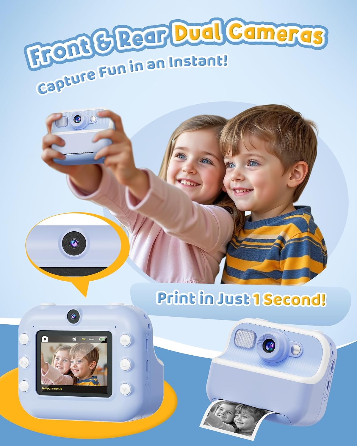 Detalle de Instant Dual Selfie Camera 1080P