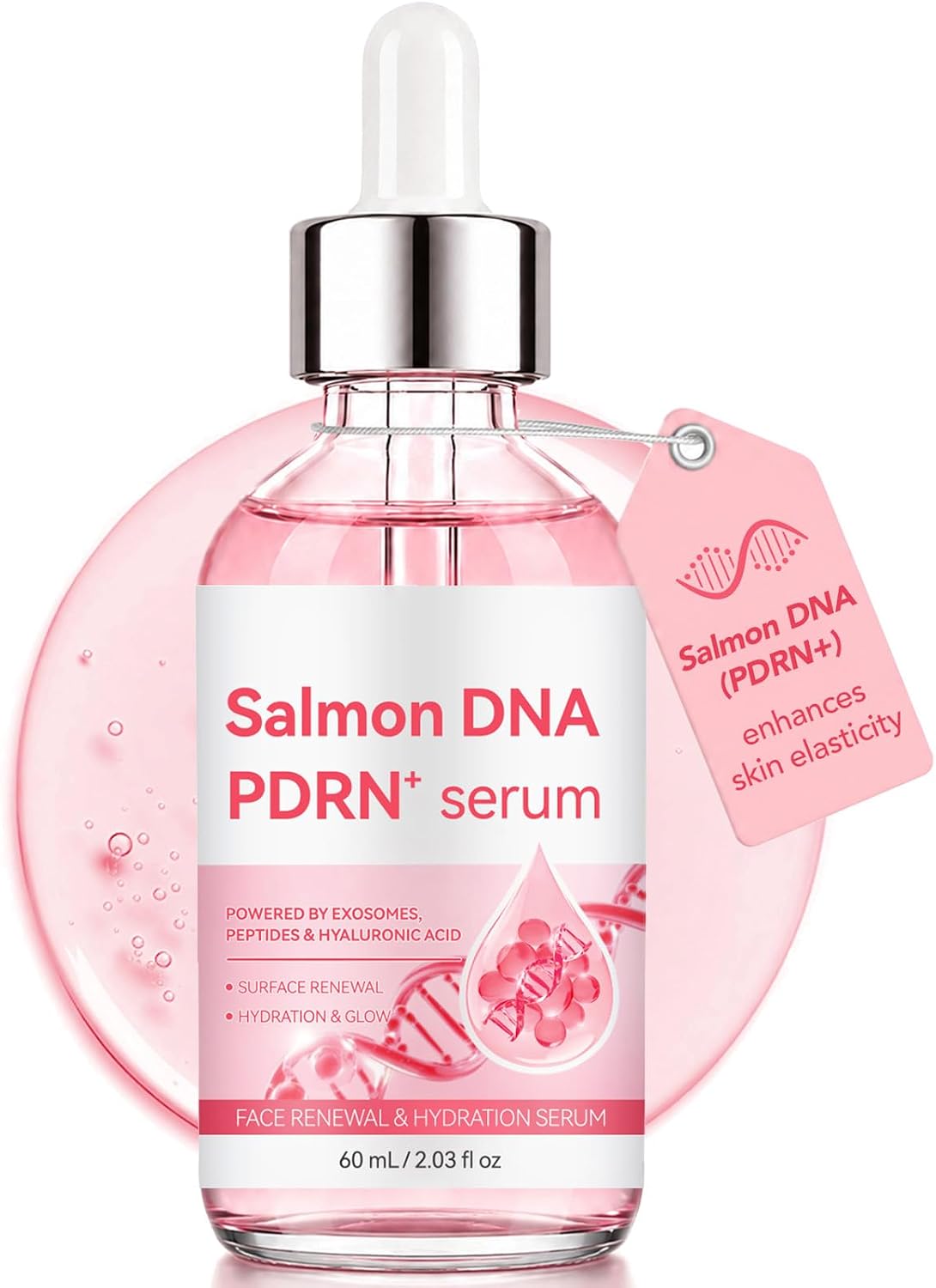 Detalle de FUBAOLIN PDRN-serum med lax-DNA, peptider och hyaluronsyra, 60 ml
