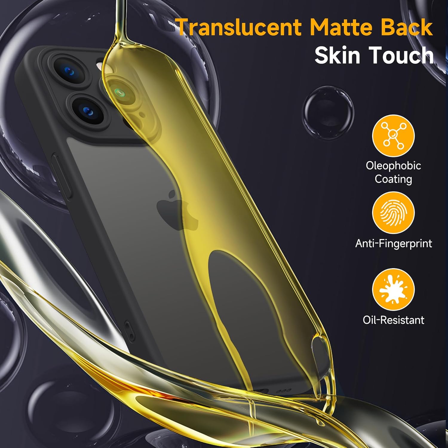 Thumbnail 4 de Mootobo iPhone 12 Pro case 6.1 inch, slim military-grade