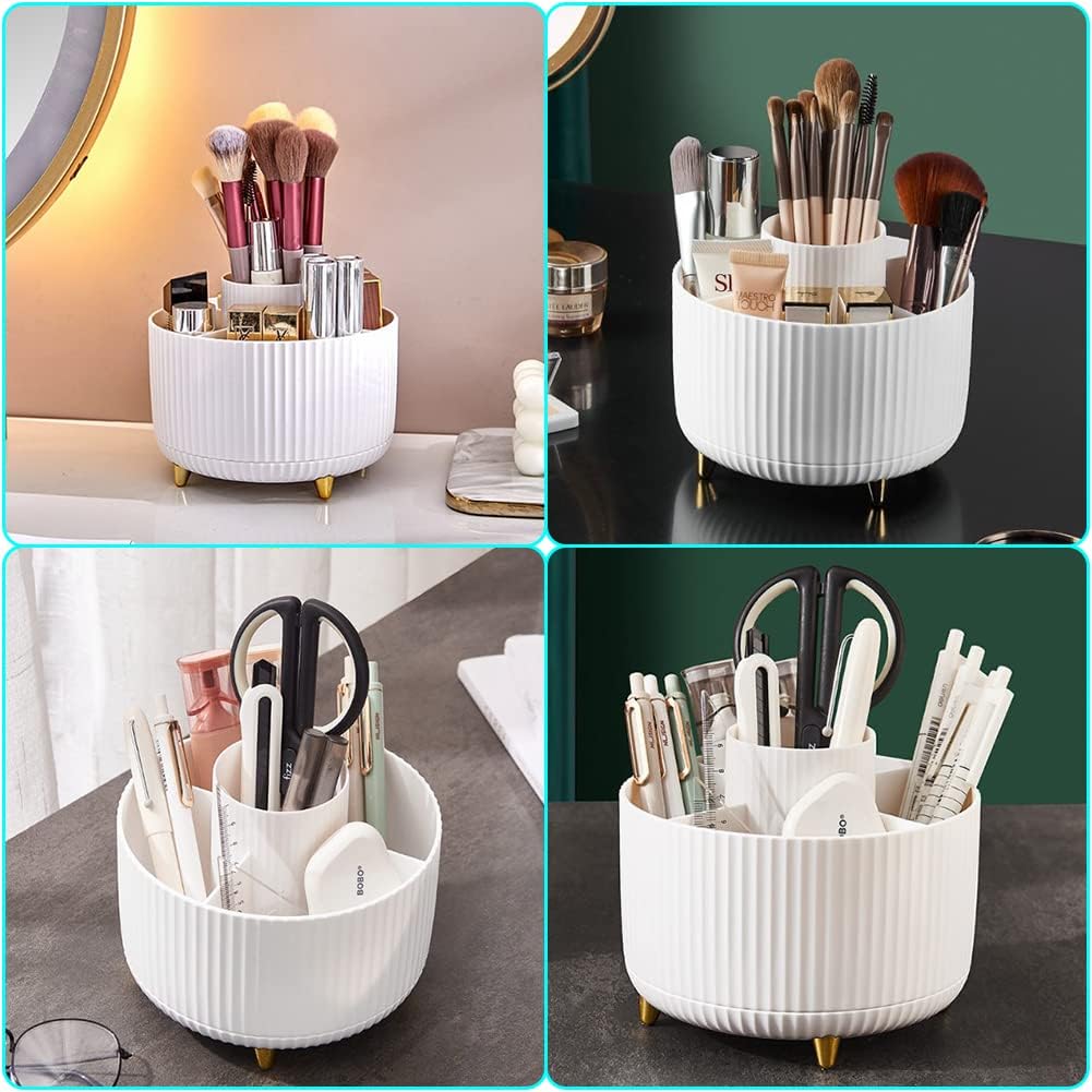 Thumbnail 6 de DASIAUTOEM Kosmetik Make Up Organizer – 360° drehbarer Pinsel Organizer aus ABS