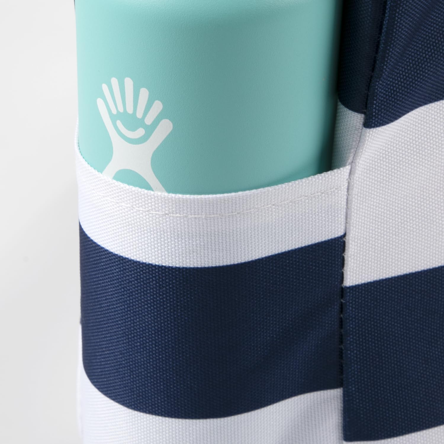 Detalle de WORPICE Beach Bag - Large Zippered Bag with Adjustable Rope Handle