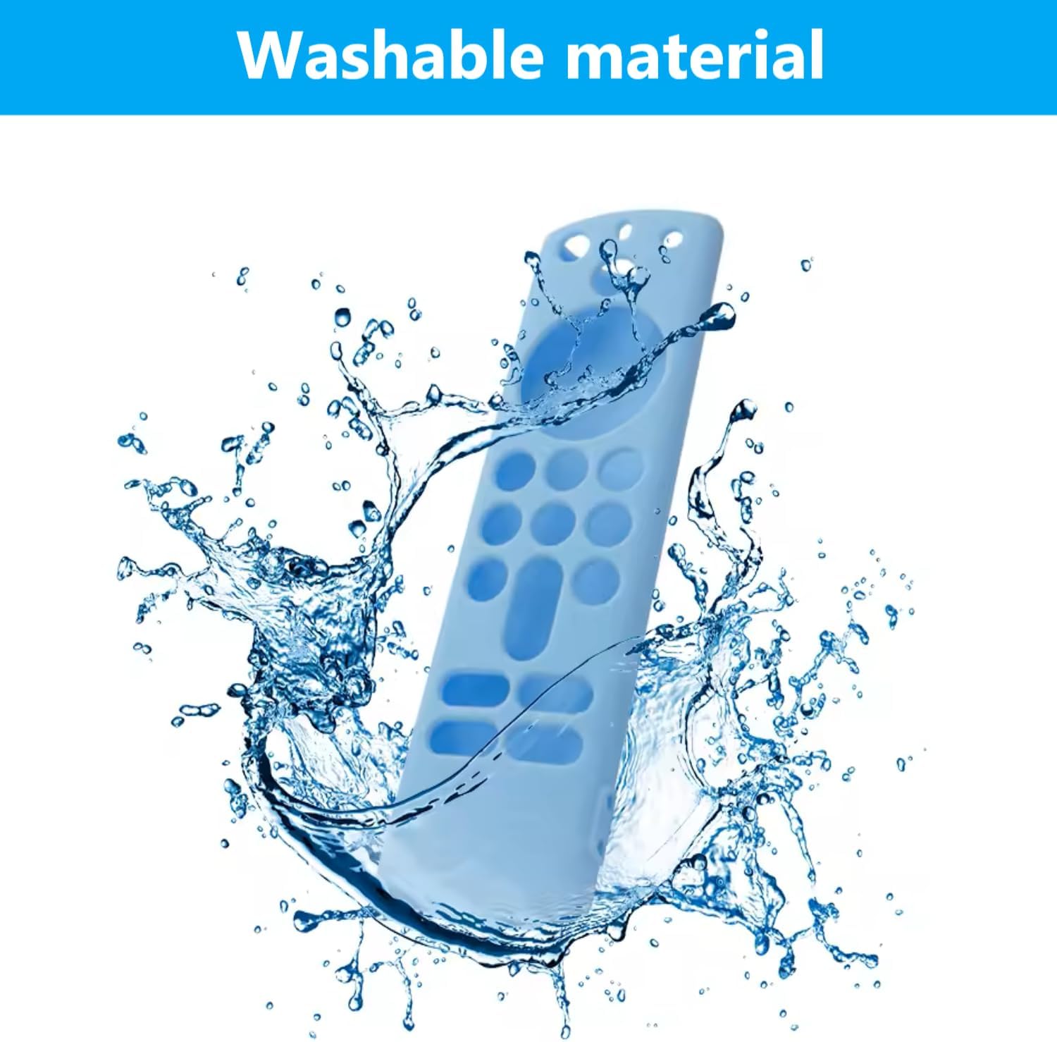 Thumbnail 6 de Silicone Remote Cover Replacement for Smart HD Streaming / 4K Remote (3rd & 4K models) with Lanyard