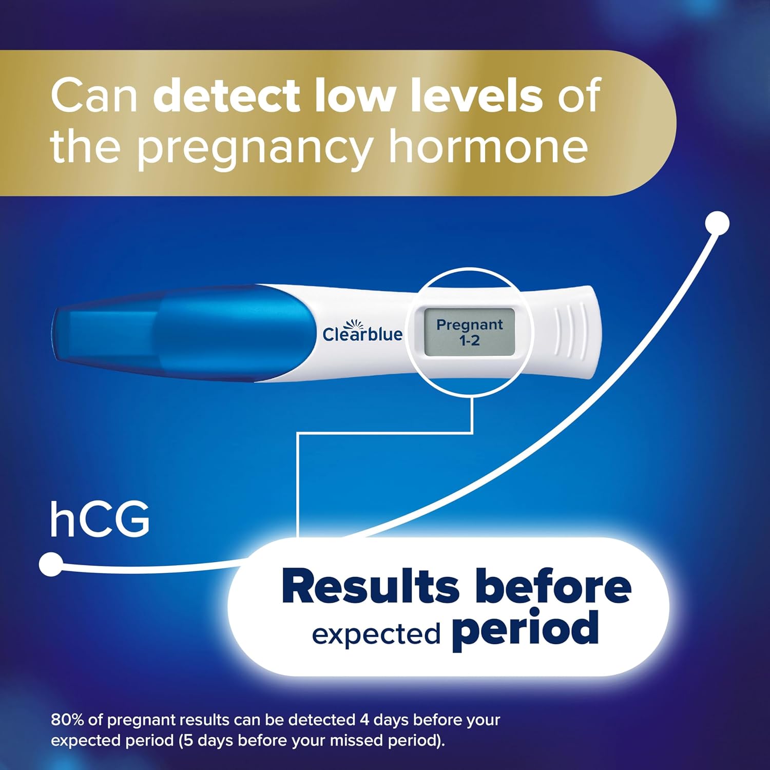Detalle 2 de Clearblue Pregnancy Test Digital with Weeks Indicator, 2