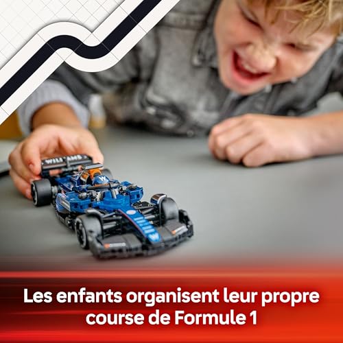Detalle de LEGO Speed Champions Voiture F1 Williams Racing FW46 (77249) – Maquette LEGO pour enfants dès 10 ans