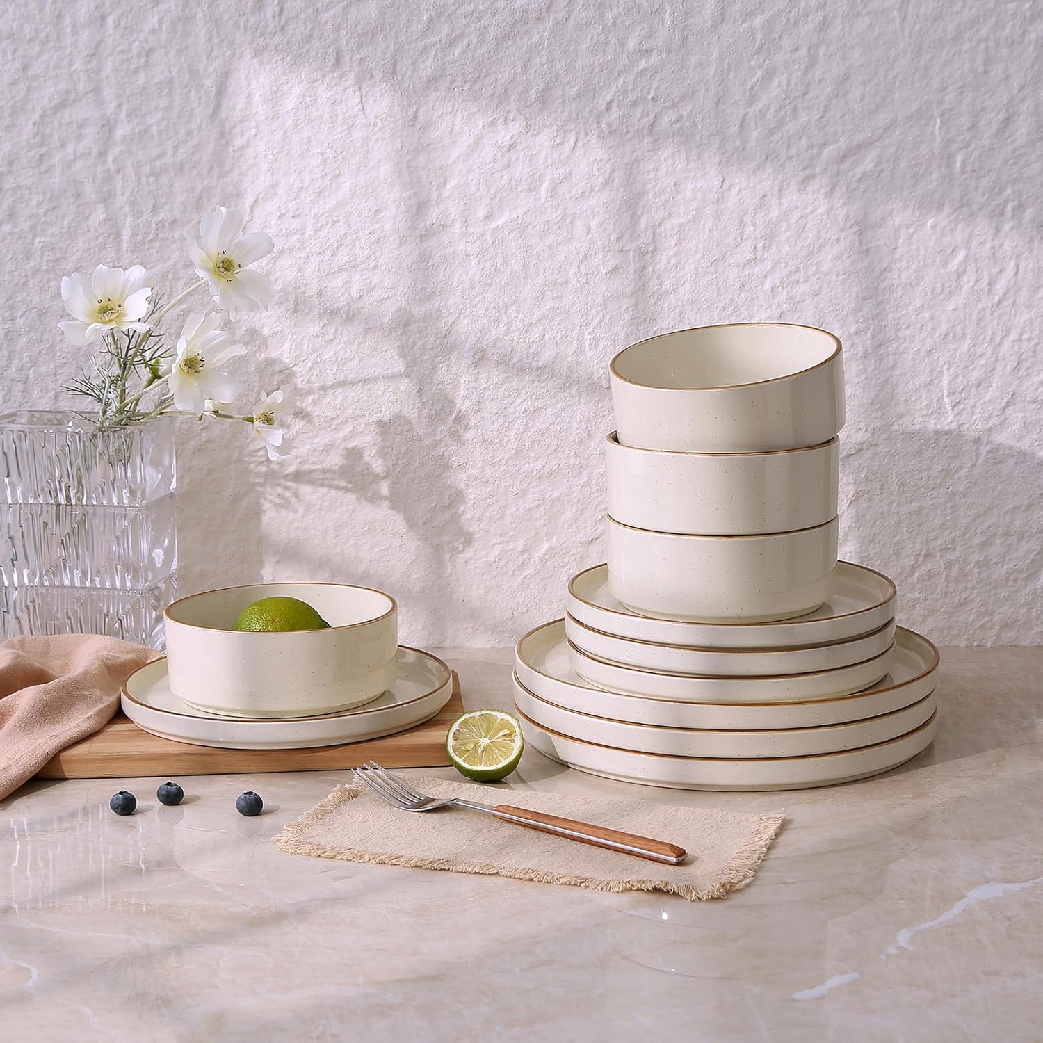 Thumbnail 3 de Famiware Nebula 12-Piece Stoneware Set