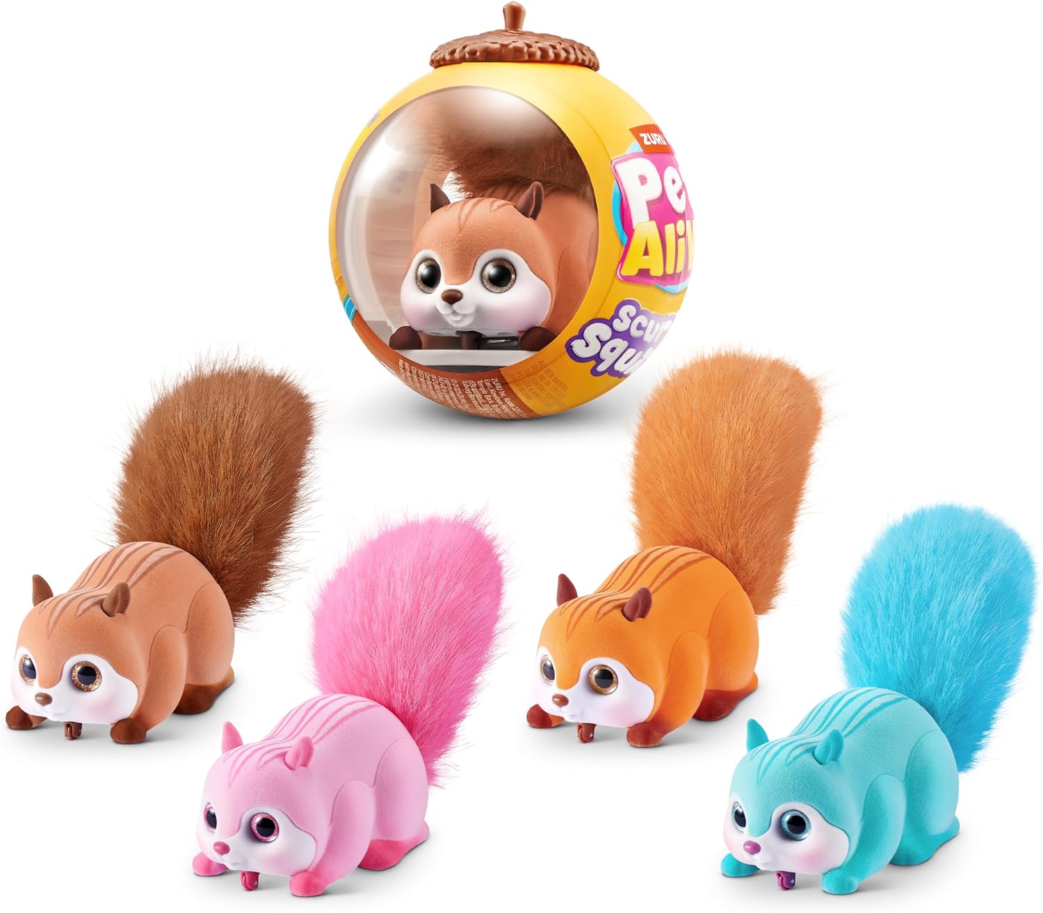 Detalle de Pets Alive 9565A Scurry'n Squirrel (Orange) – interaktywna wiewiórka