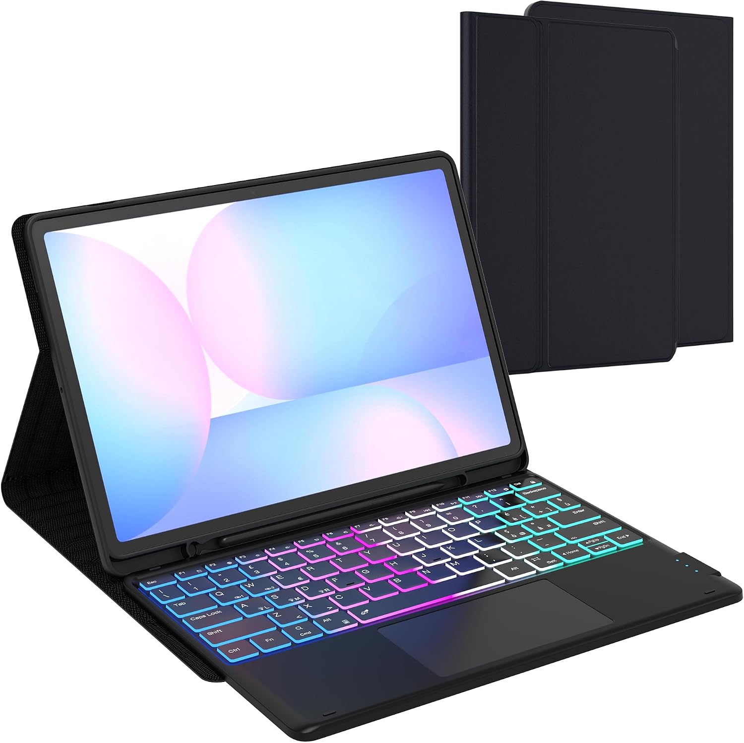 Detalle de VANKYPAD Custodia tastiera per Tab S10 FE+