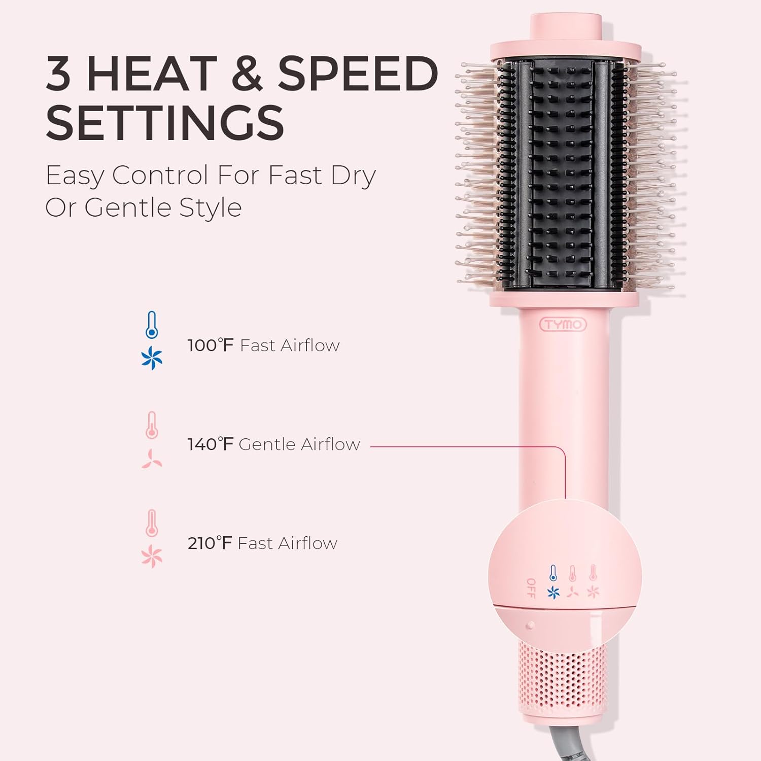 Thumbnail 6 de TYMO 4.0 Hair Dryer Brush 3X 💇♀