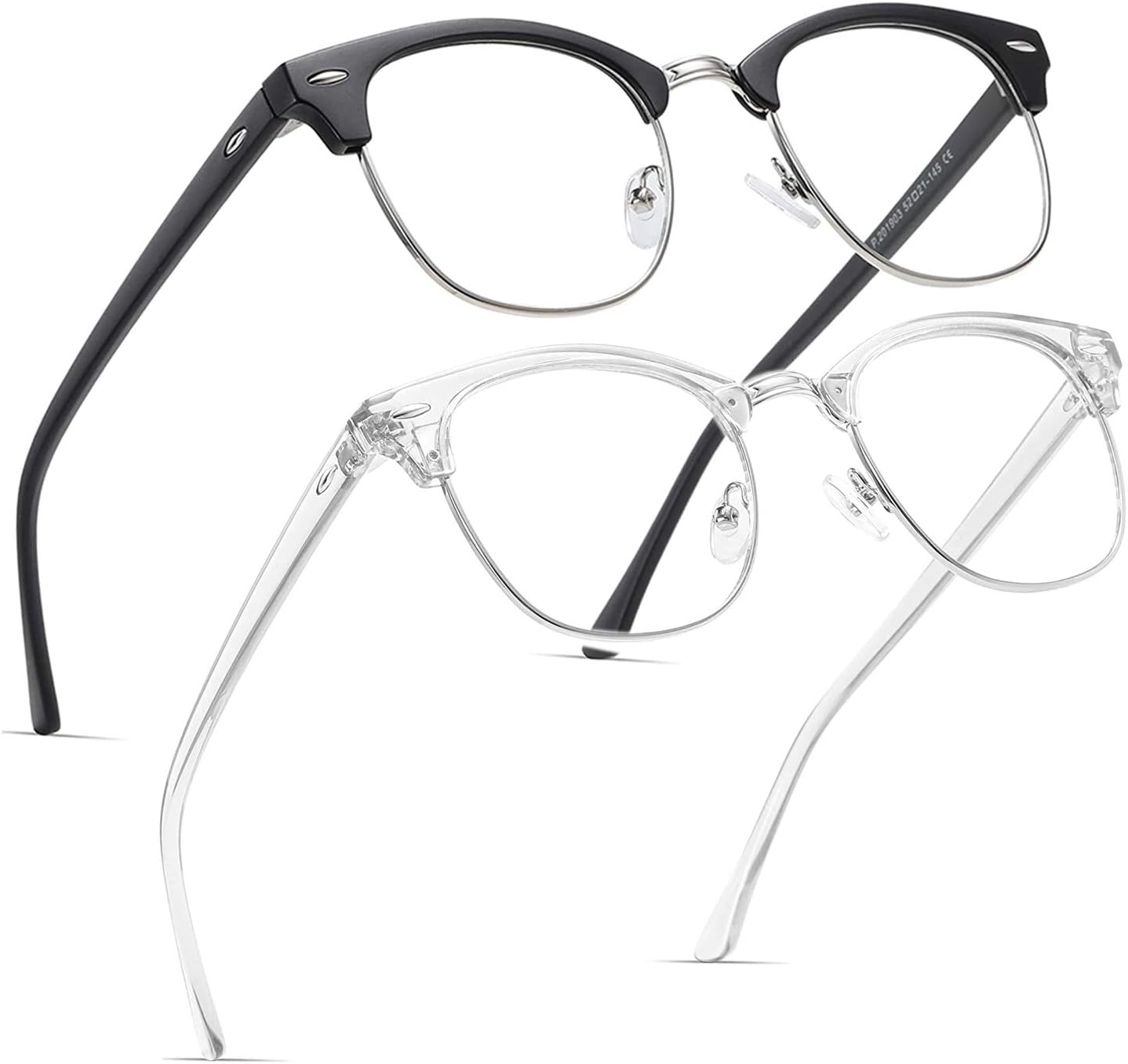 Perfectmiaoxuan Blue light glasses 2 pack