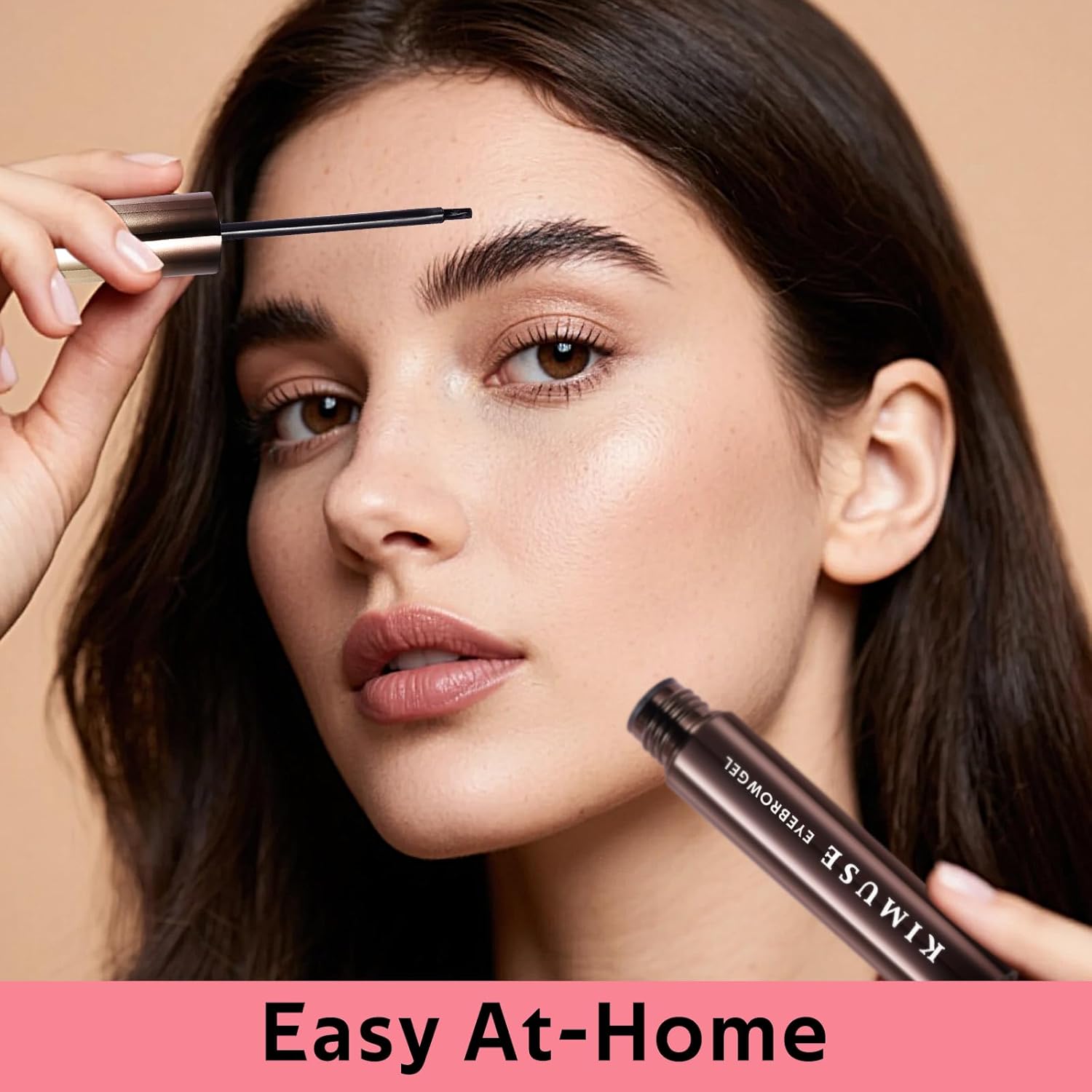 Detalle de KIMUSE Eyebrow Gel: Gel per Sopracciglia a Lunga Tenuta, Impermeabile e Anti-Transfer