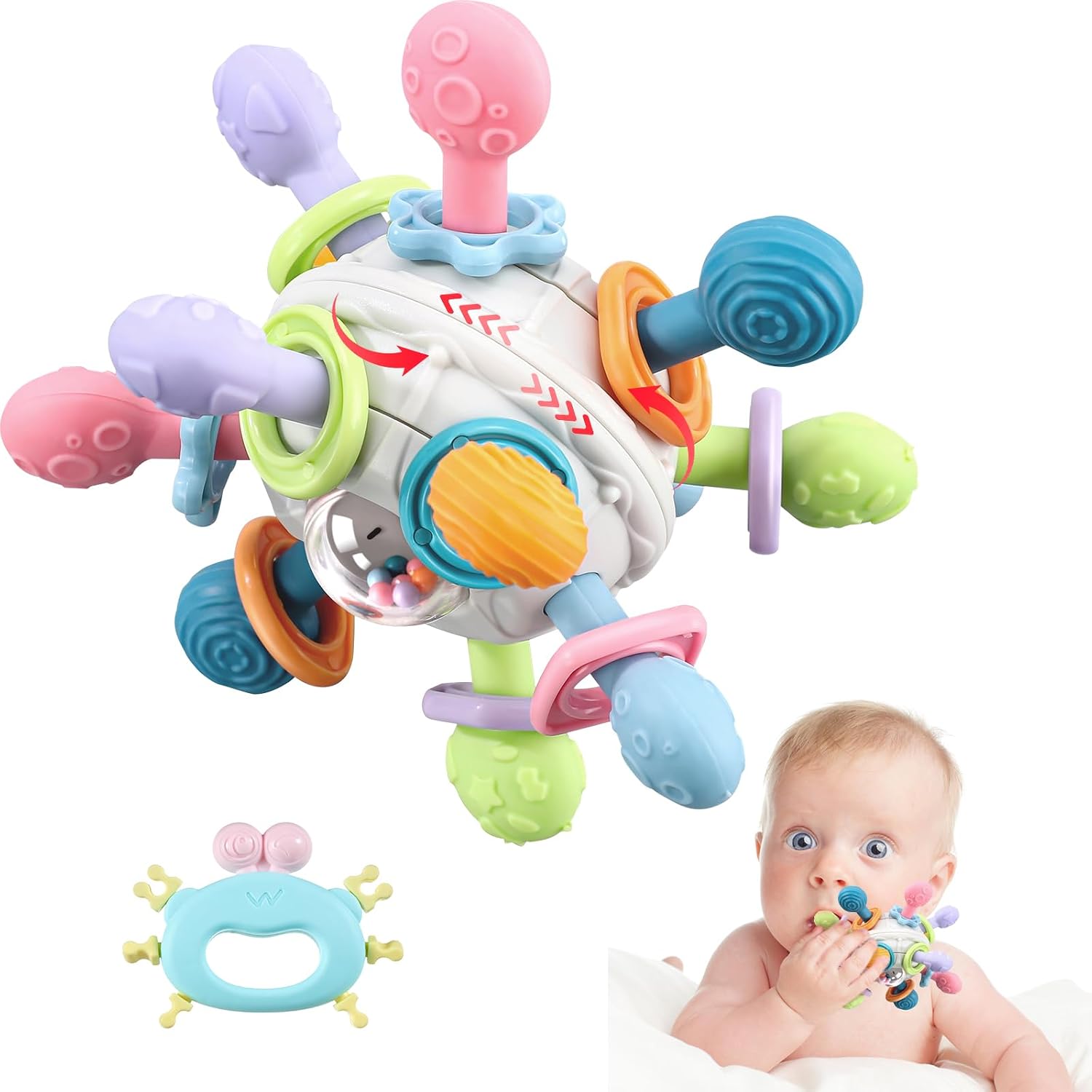 Thumbnail 6 de Multifunctional Space Elements Baby Teether 14‑point