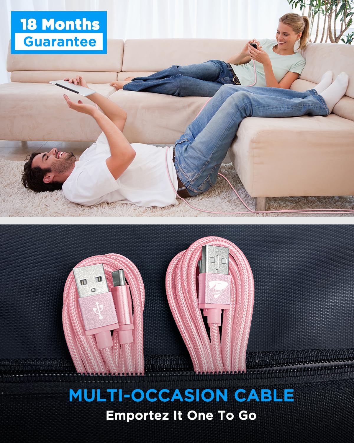 Thumbnail 6 de Aioneus USB-A to USB-C Cable, 10 ft