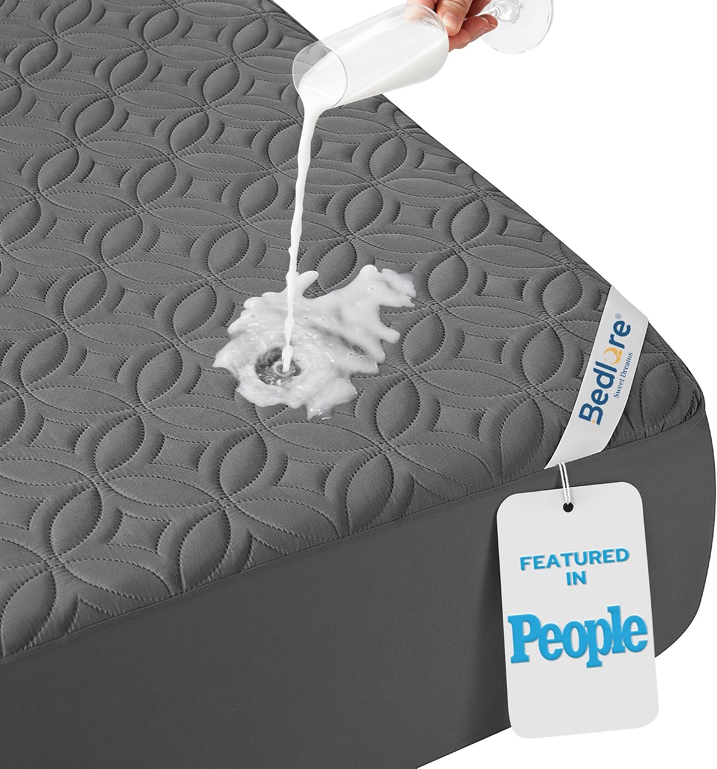 Detalle de BEDLORE Mattress Protector, King Size
