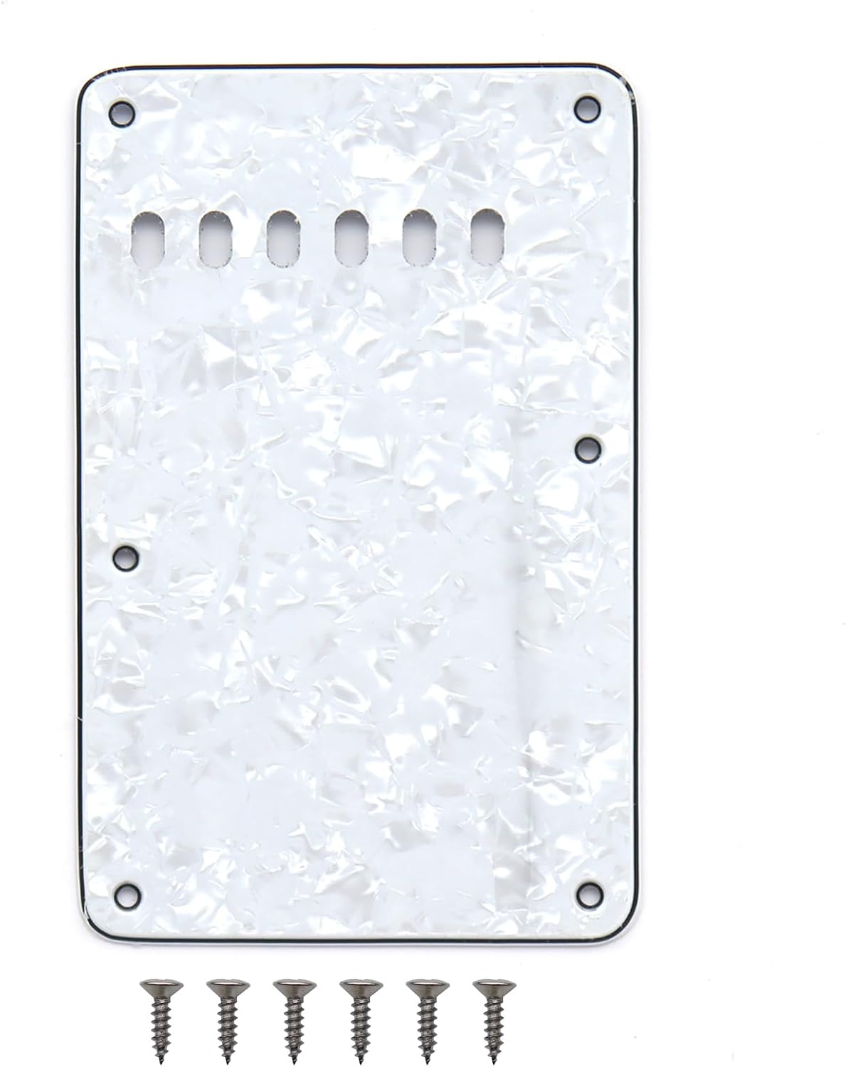 Detalle de Stratocaster Tremolo Back Plate, 3-Ply