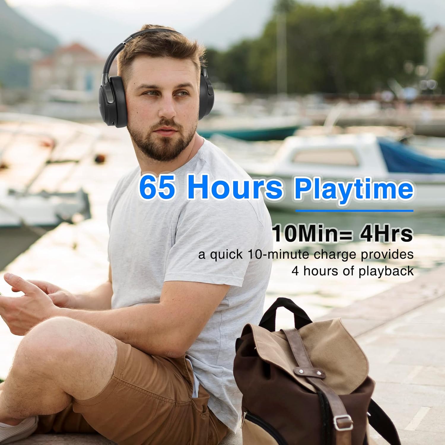 Thumbnail 2 de Uliptz Auriculares Inalámbricos Bluetooth 5.3 con 65 Horas
