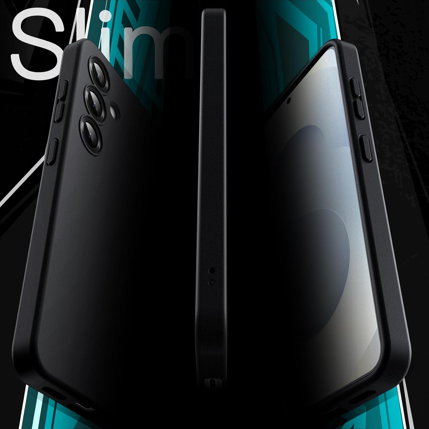 Thumbnail 2 de JETech Cover Slim per Samsung Galaxy S25 5G: protezione discreta con lente fotocamera a vista