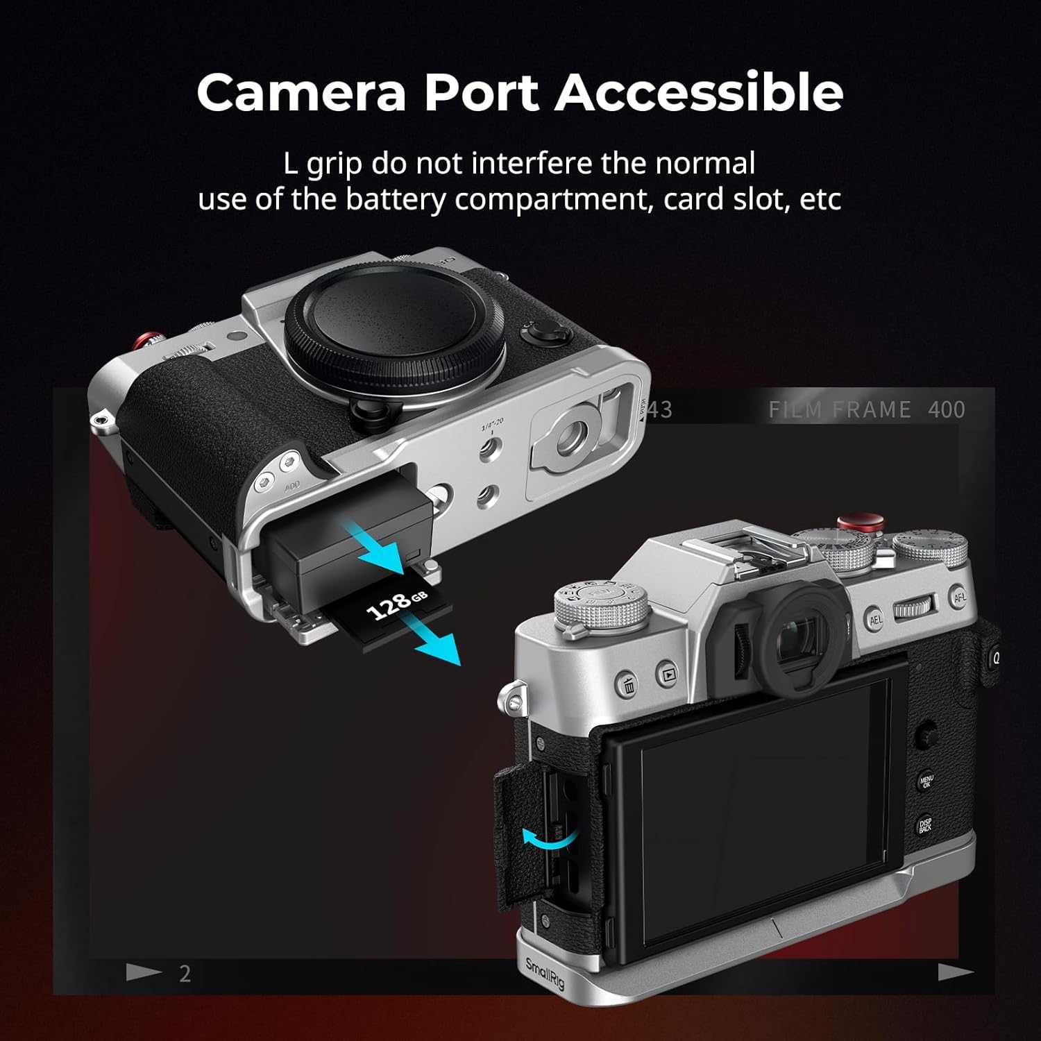 Thumbnail 2 de SMALLRIG L-Griff FUJIFILM X-T30 III