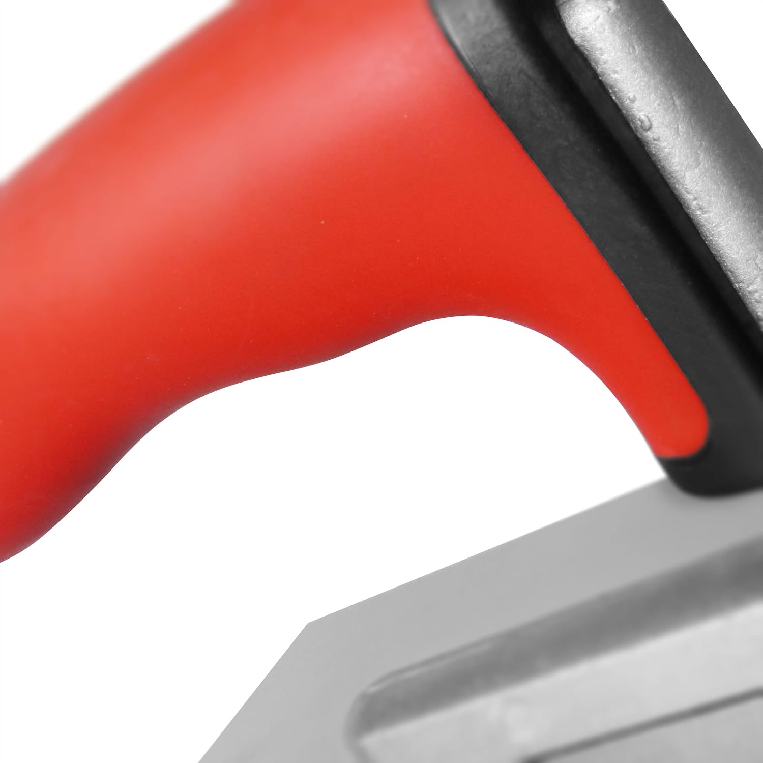 Detalle de COMENSAL Zahnkelle 12 mm – Profi Edelstahl Glättekelle mit 12x12 mm Zähnen, 270 x 130 mm