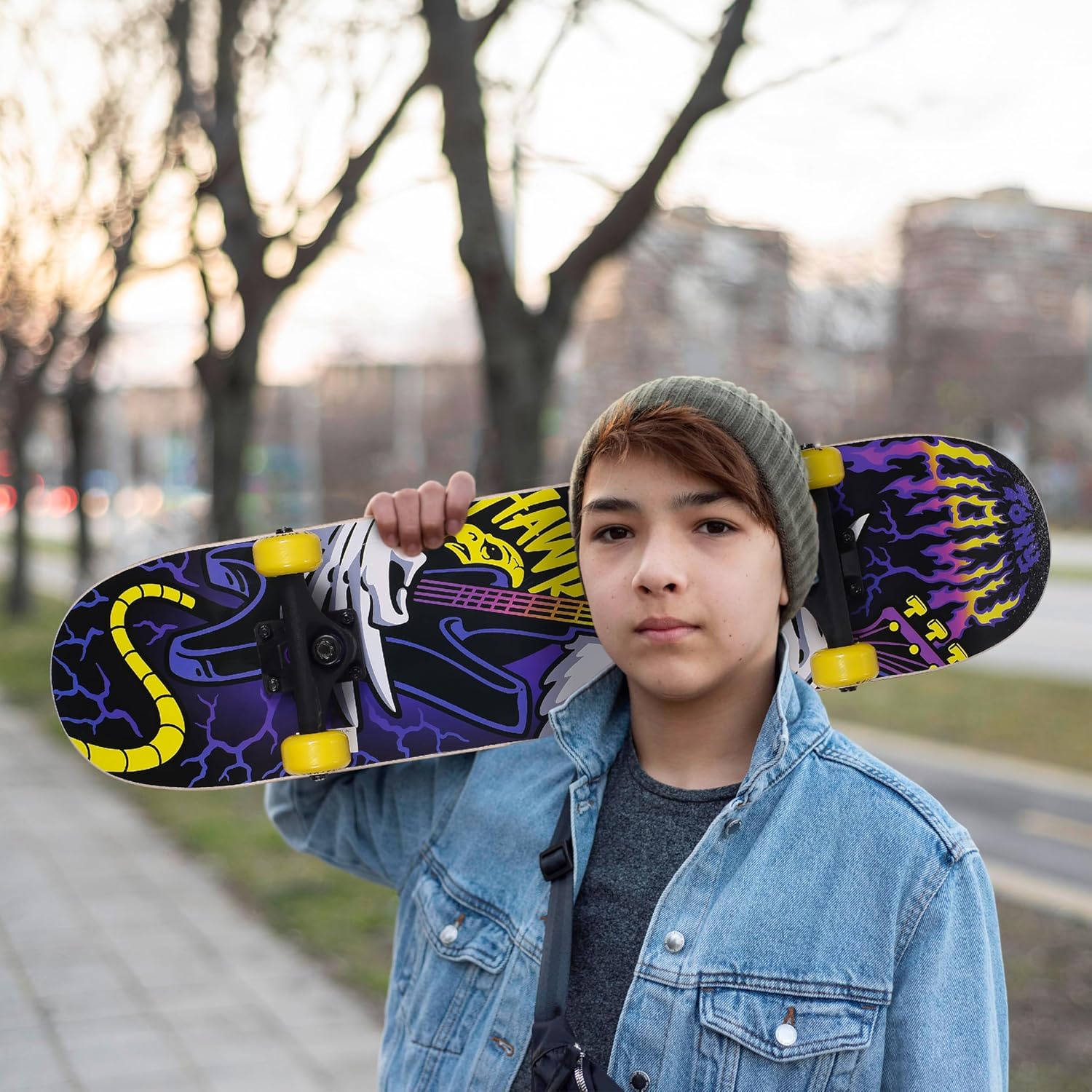 Thumbnail 5 de Tony Hawk 31" Skateboard Signature Series 1 with Pro Trucks 🛹