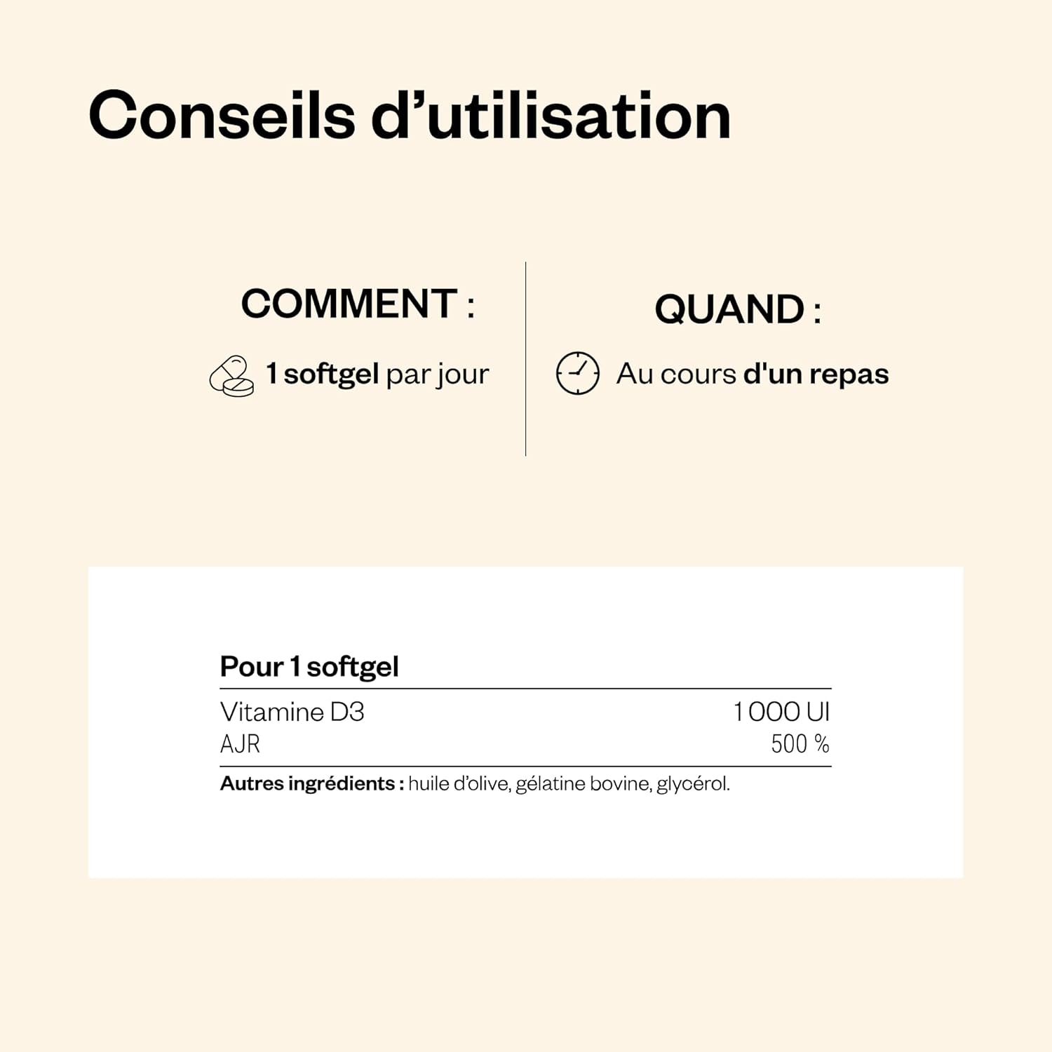 Thumbnail 6 de Vitamine D3 - Boost Immunitaire de Supersmart, 150 Softgels