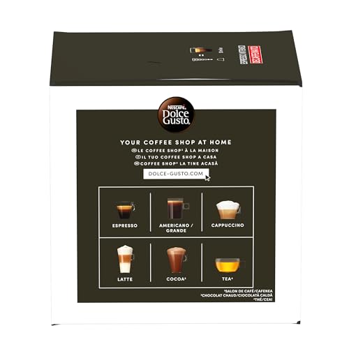 Detalle de NESCAFÉ Dolce Gusto Espresso Intenso Decaffeinato Caffè 48 Capsule