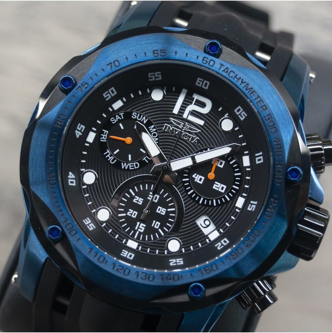 Thumbnail 3 de Invicta Speedway Edelstahl Herren Quarzuhrwerk – 51mm