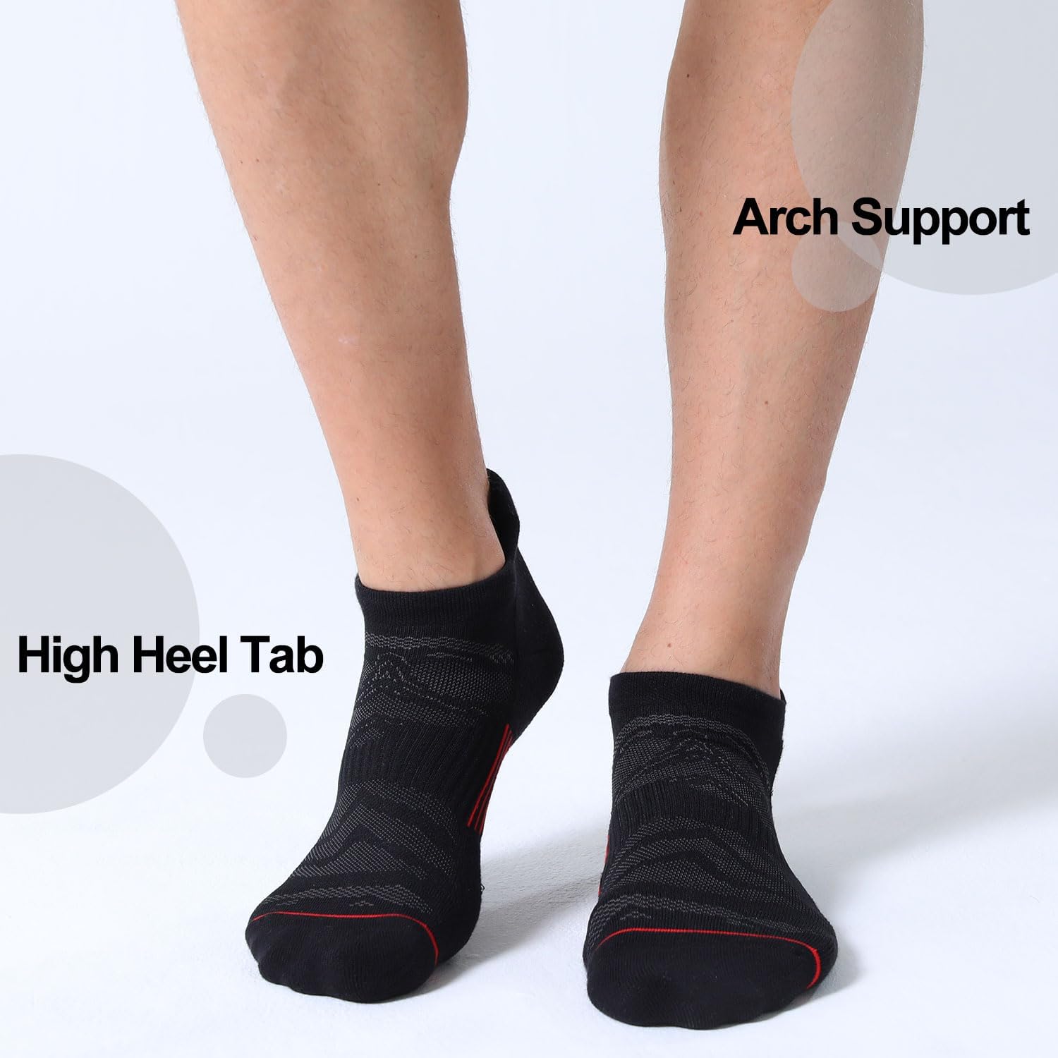 Thumbnail 4 de FITRELL 6-Pack Ankle Running Socks ⚡