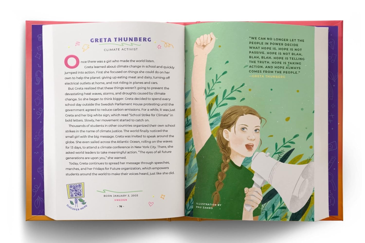 Detalle 2 de Good Night Stories for Rebel Girls: 100 Inspiring Young Changemakers