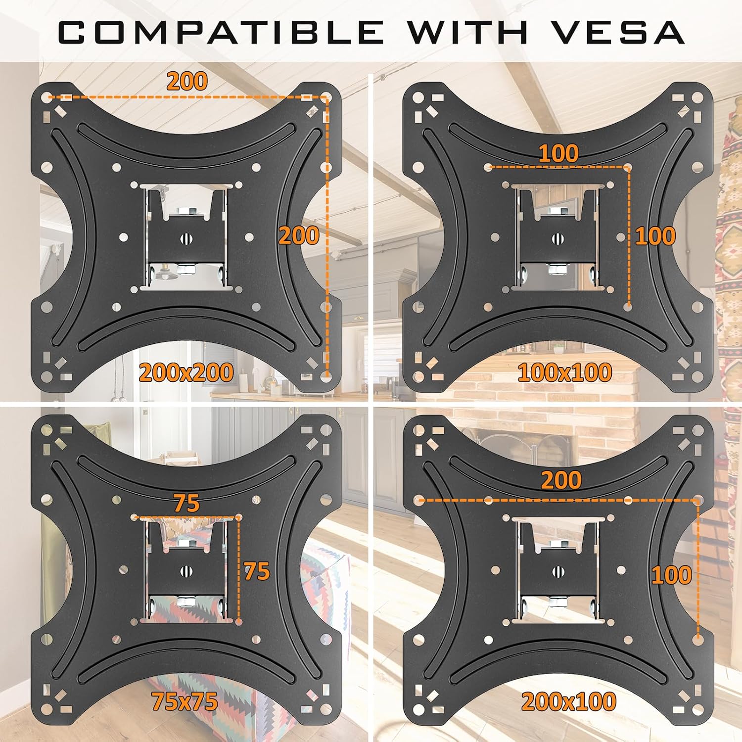 Thumbnail 5 de Muchen TV Wandhalterung 26–50'' 22 kg