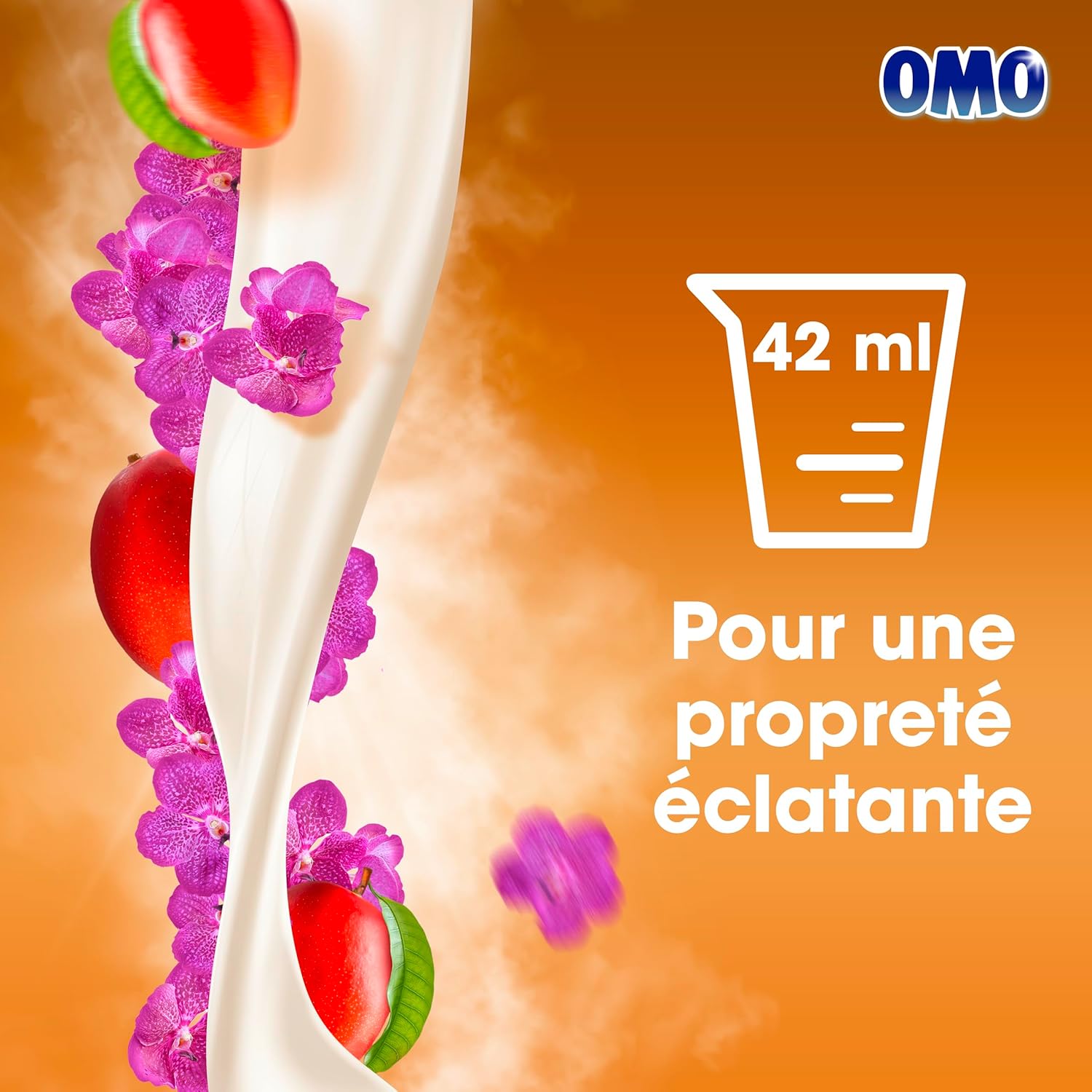 Thumbnail 6 de OMO Lessive liquide En Mangue d'Évasion – 210 lavages (lot 5×42)
