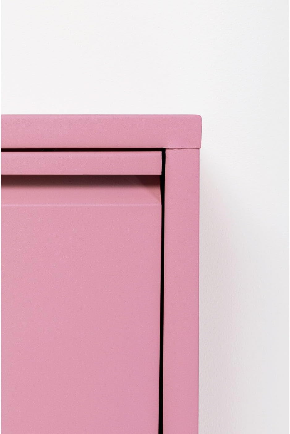 Detalle de Kare Design Scarpiera Caruso – 3 scomparti basculanti, Rosa, 103x50x15 cm