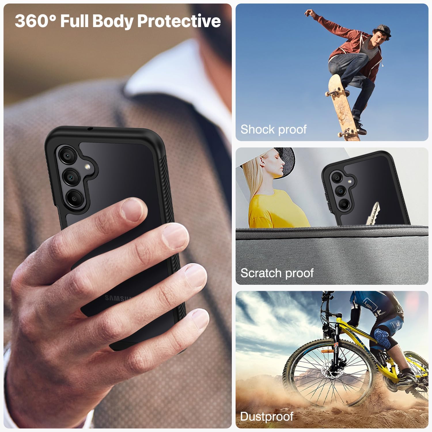 Thumbnail 6 de CENHUFO Samsung A26 Case with 360° Protection