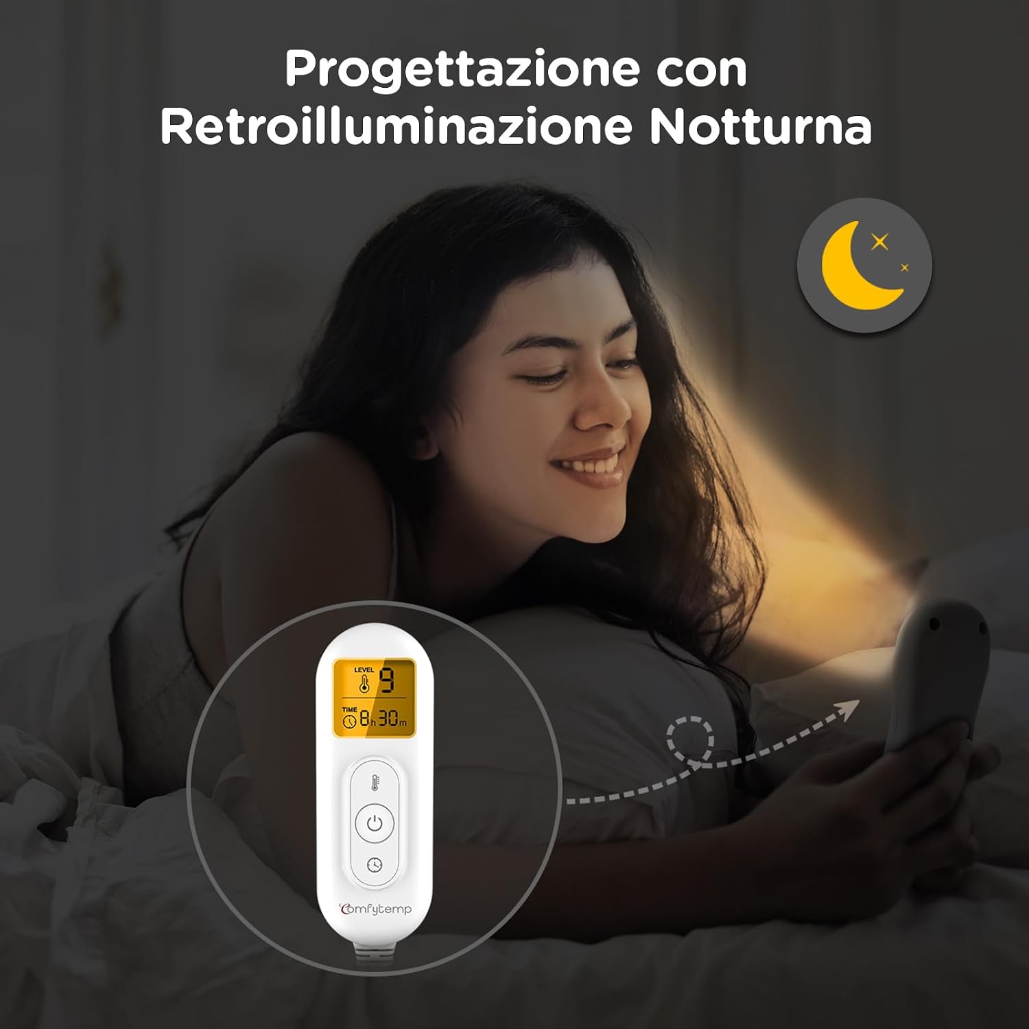 Thumbnail 4 de Comfytemp Termoforo per Cervicale e Spalle 48×56cm