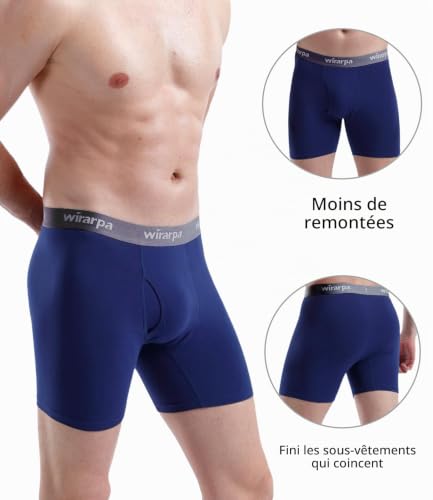 Thumbnail 2 de wirarpa Boxer Homme Coton – Lot de 4, with Braguette Ouverte, Taille XXL
