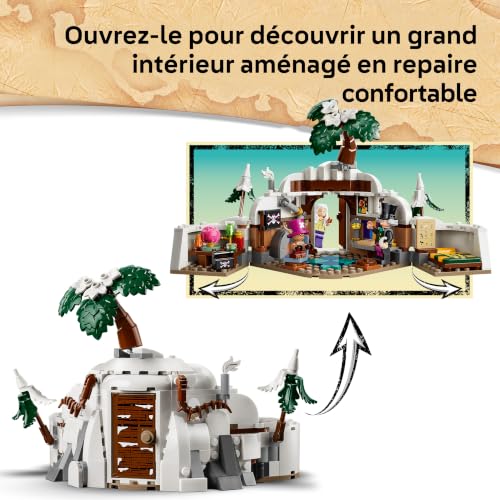 Detalle de LEGO One Piece Le Repère du Docteur Hiluluk (75641) – Jeu de construction collector avec 3 mini figurines