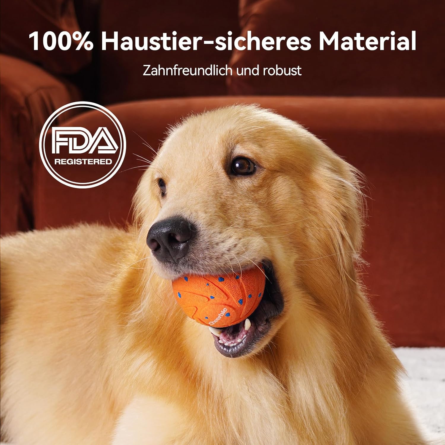 Detalle de Cheerble Ersatzschalen für Wicked Ball Air – Orange (Shell)