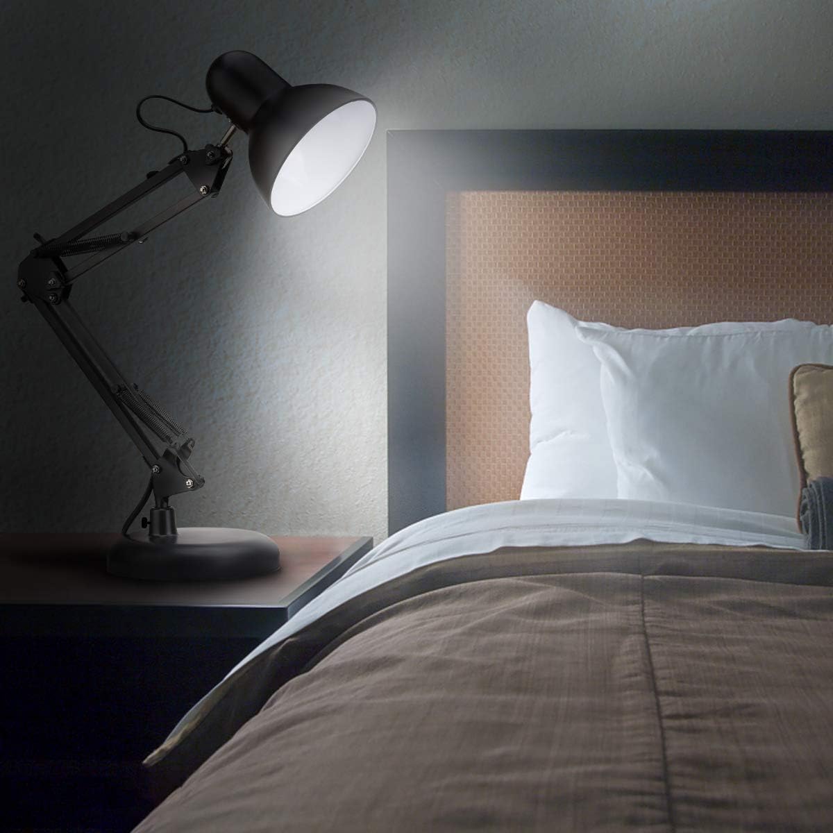 Thumbnail 6 de Lepro Desk Lamp E27 swing arm with clamp