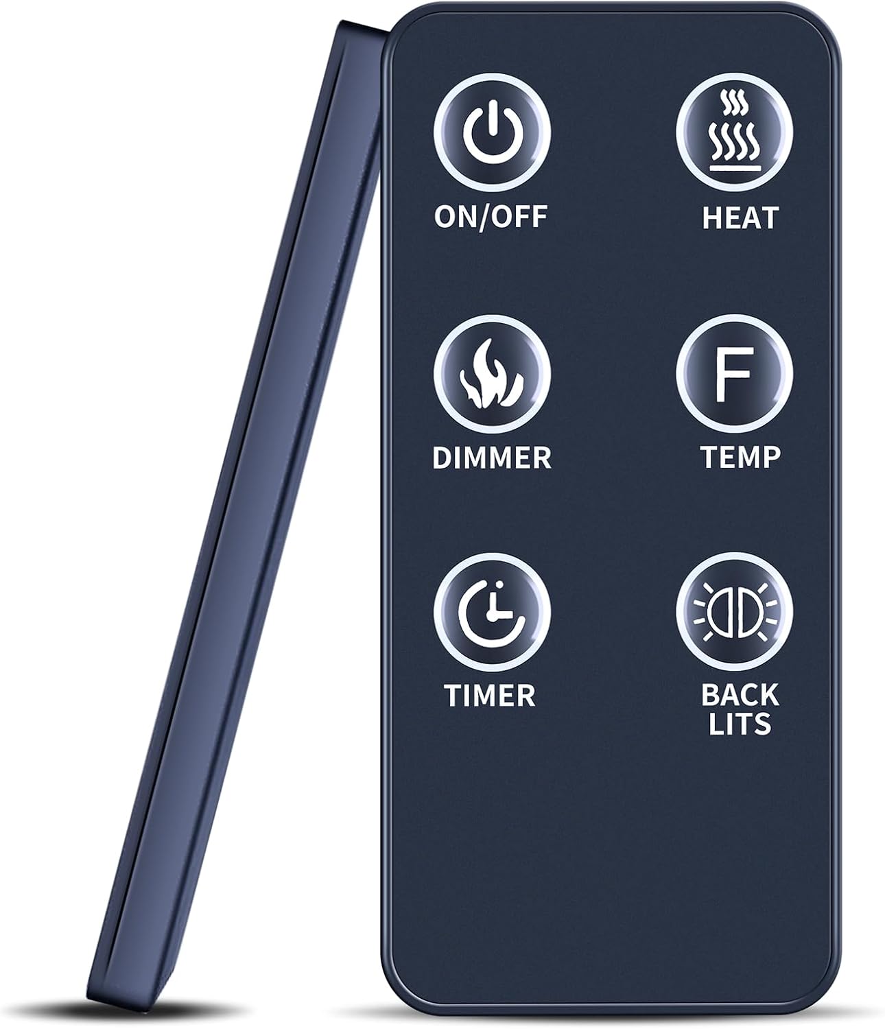 Thumbnail 4 de TCNOUMT 6-Button Replacement Remote Control for Mainstays Wall Mounted Electric Fireplaces