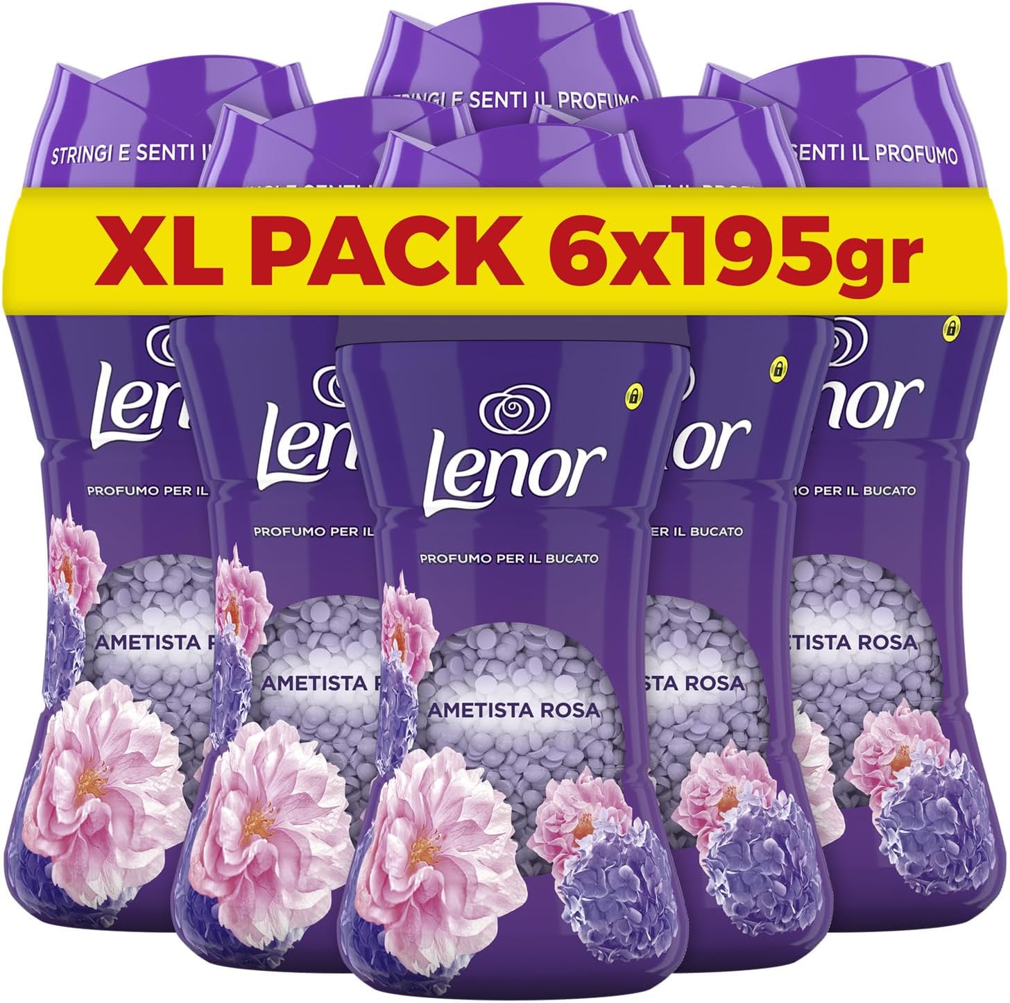 Thumbnail 5 de Lenor Profumatore Bucato Lavatrice Perle Profumate Oro e Fiori Di Vaniglia – Maxi Formato 6 x 195 g