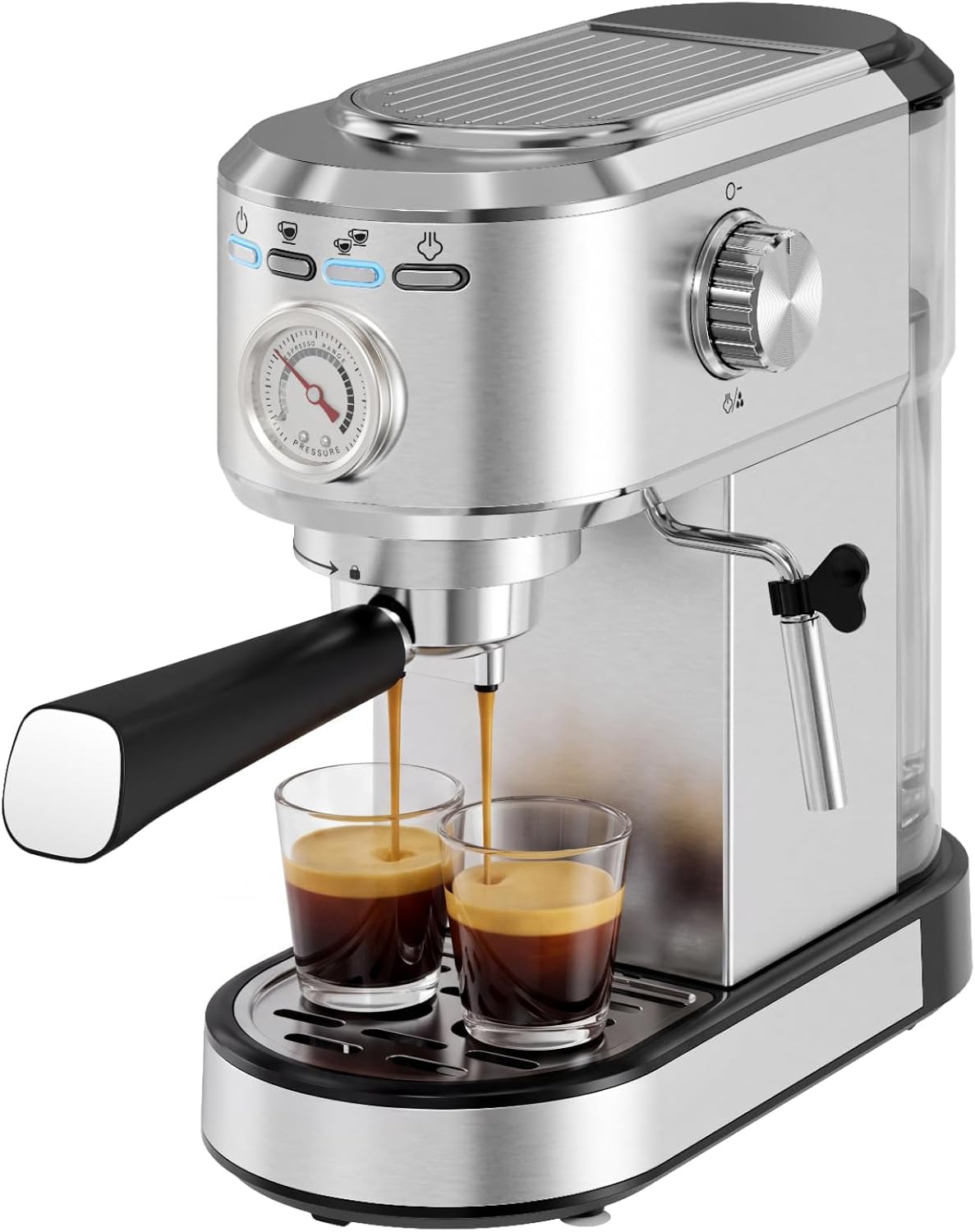 Detalle de OLIXIS Espresso Machine, Stainless Steel