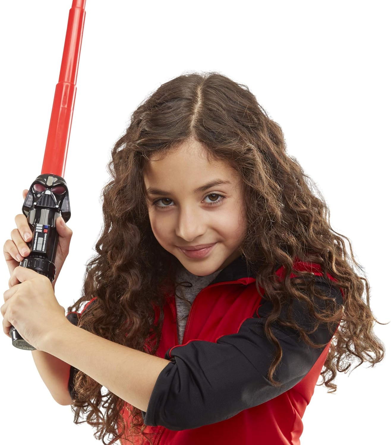 Thumbnail 2 de Star Wars Lightsaber Squad – sabre laser Dark Vador à lame rouge, extension, jouet de déguisement dès 4 ans