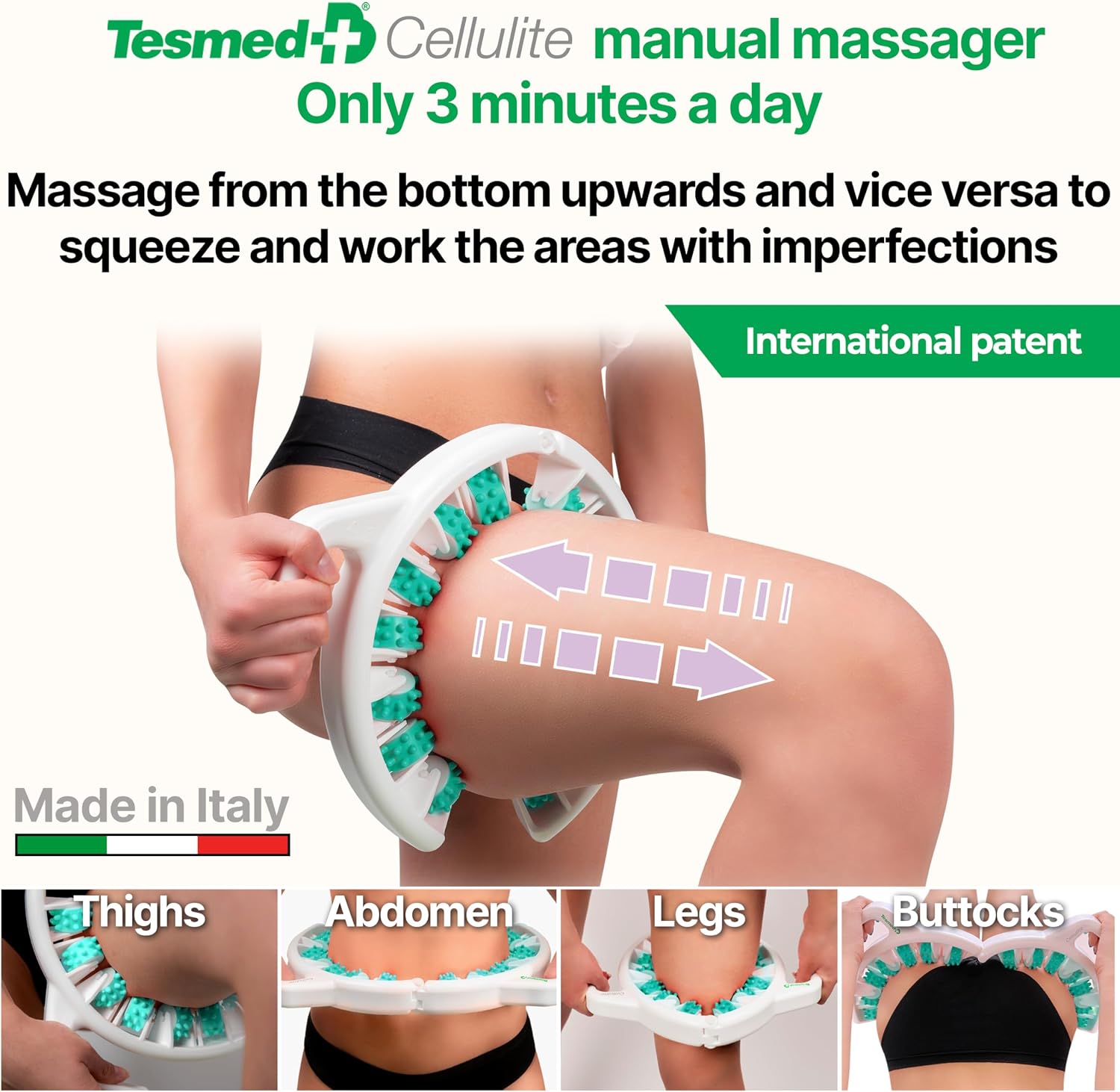 Thumbnail 4 de TESMED Cellulite Manual Patented Massager 9–38 cm