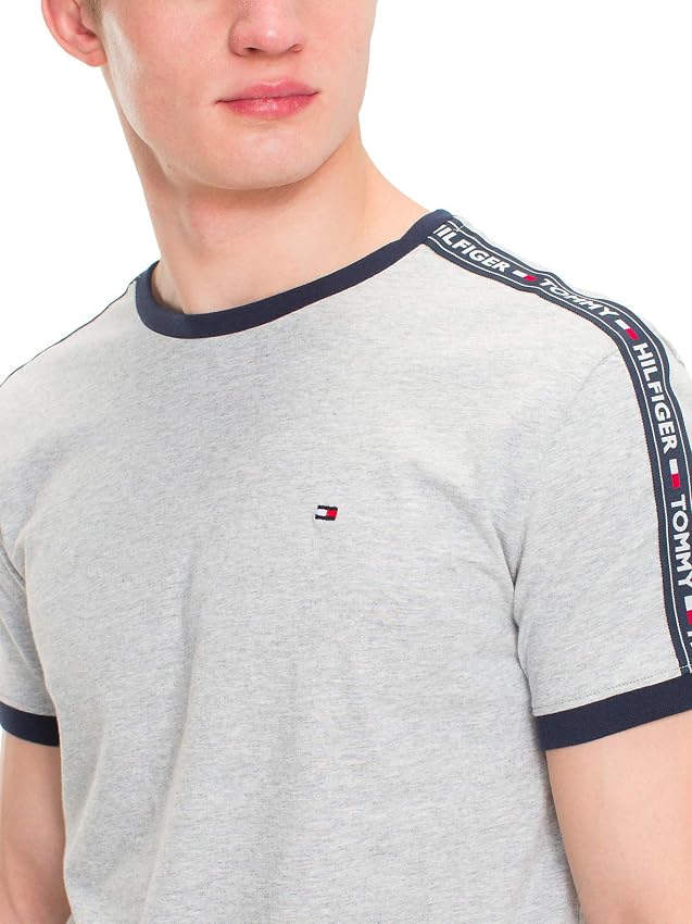 Thumbnail 2 de Tommy Hilfiger Rn Tee Camiseta gris XL 100% algodón
