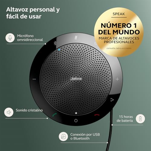 Detalle 2 de Jabra Speak 510 🎙️ — Altavoz portátil para conferencias