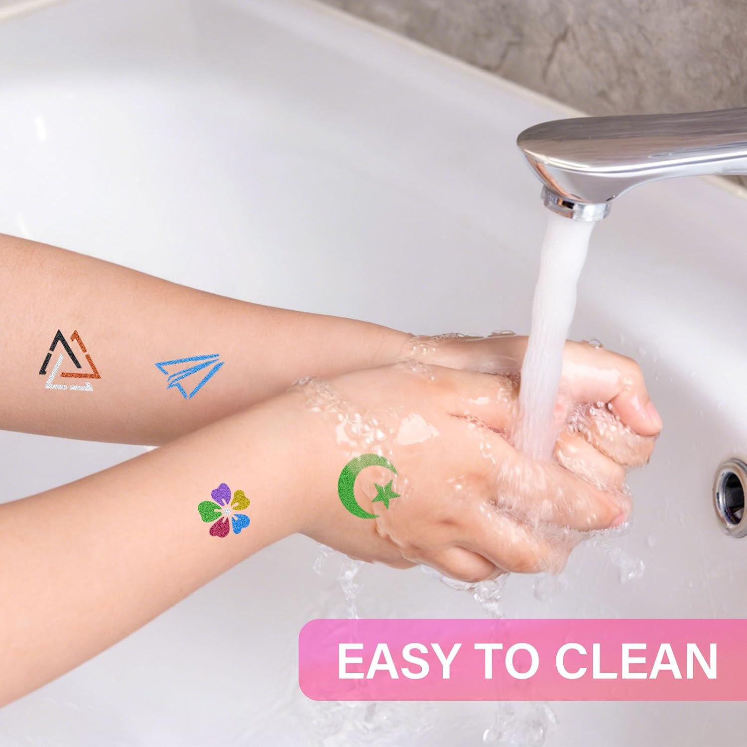 Thumbnail 5 de Razet Tattoo Stifte Kinder 10 Stück Glitzer Set
