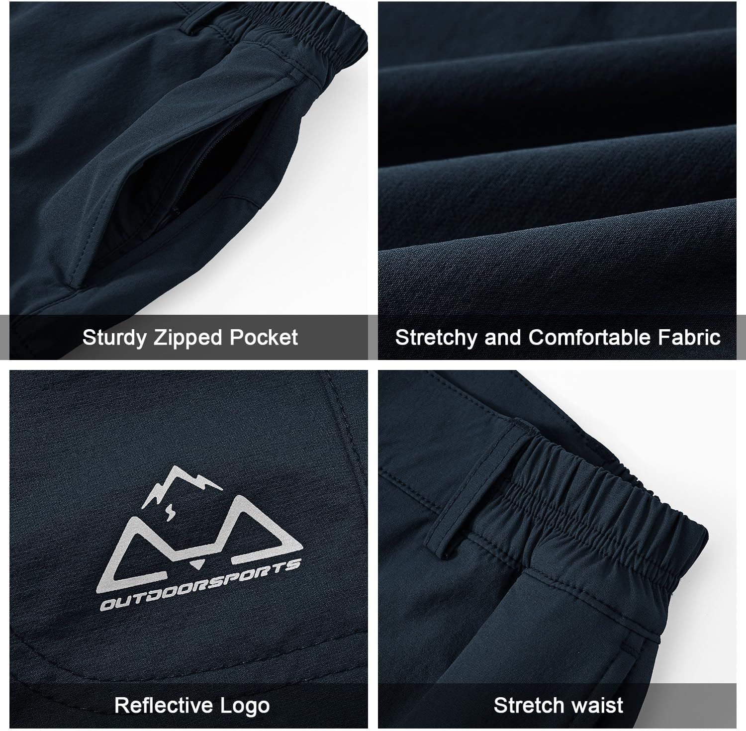 Thumbnail 5 de donhobo Women's Walking Hiking Shorts – Lightweight Quick-Dry Cargo Shorts for Outdoor Activity