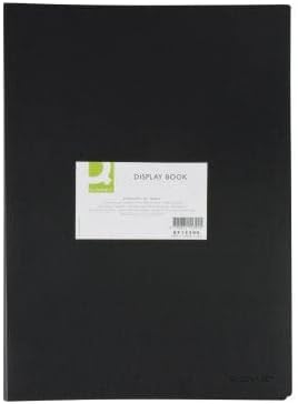 Detalle 2 de Q-Connect KF15390 documentenmap A3 met 20 vakken, zwart polypropyleen